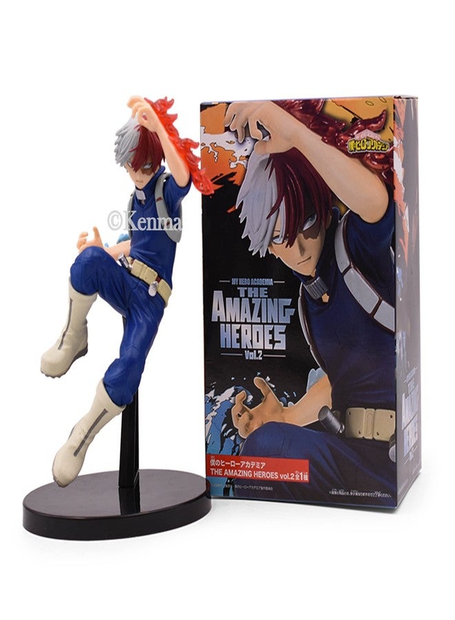 كينما بطلي الأكاديمية تودوروكي شوتو 18 سنتيمتر عمل نموذج لجسم لعبة Bakugou Katsuki Midoriya Lzuku نموذج لجسم تحصيل مانغا ويب - Image 2